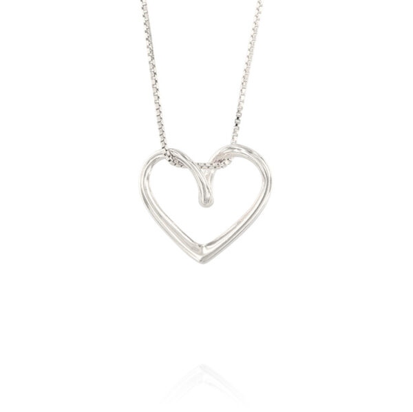Ingrosso collana cuore argento 925 cod. 46322061